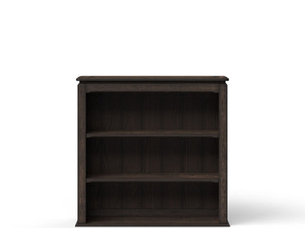2 Shelf Bookcase Hutch - Chocolate