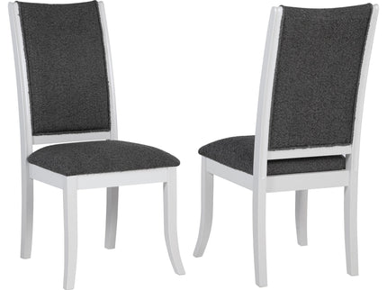 Tyler Pearl - Upholstered Dining Side Chair (Set of 2) - Taupe