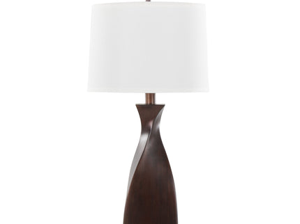 Curvo - Contemporary Polyresin Table Lamp (Set of 2)