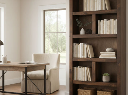 Closed Back High Bookcase