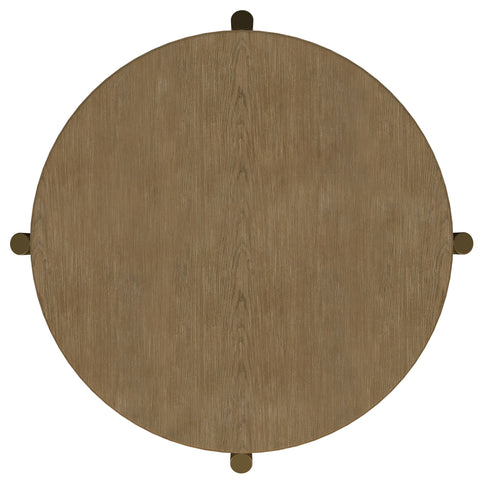 Benson - Round Table With Storage Shelf