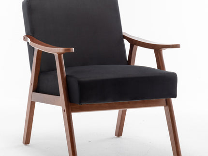 Accent Chair, Classic Mid Century Modern For Extra Seating