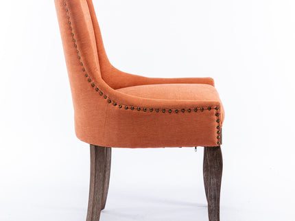 Ultra - Side Dining Chair, Nail Head (Set of 2)