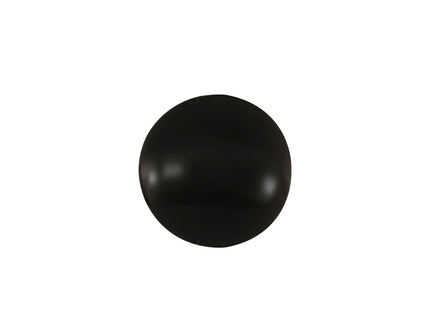 Round Coffee Table With Storage Drawer And Ball Feet - Walnut / Black