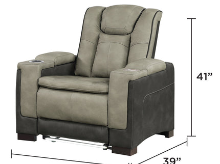 Bruno - Power Recliner Chair With LED Lighting