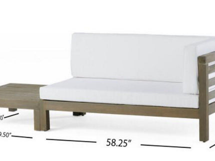 Oana - Corner Bench And Coffee Table