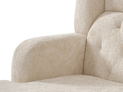 Modern Tufted Upholstered Accent Chair For Living Room