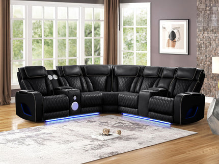 Fortuner - Power Recliner Sectional Sofa