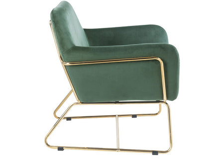 Keira - Accent Chair With Metal Base