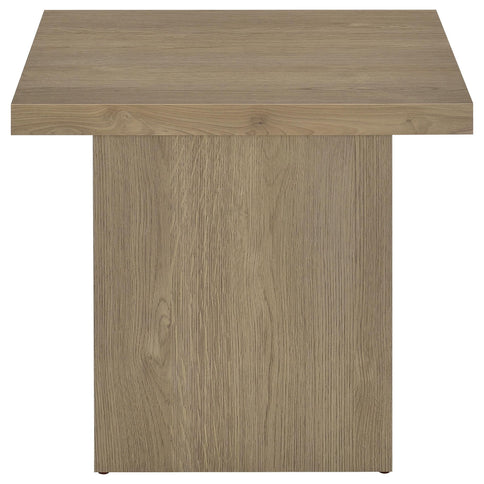 Eldridge - Coffee Table Set With Chunky Square Tops
