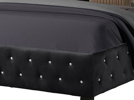 Sophia - Crystal Tufted Upholstered Bed