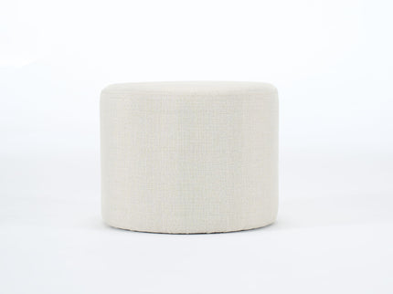 Nesting Ottomans, Round Coffee Table & Bench With Tray (Set of 2)