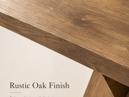 Console Table With V - Shaped Base