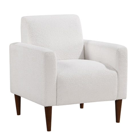 Caius - Arm Chair - White