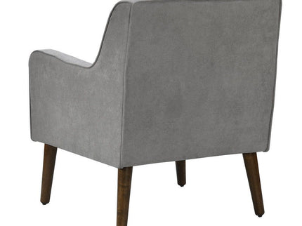 Ryder - Mid Century Modern Woven Fabric Tufted Armchair