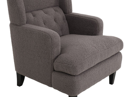 Upholstered Accent Chair Tufted Armchair For Living Room And Bedroom