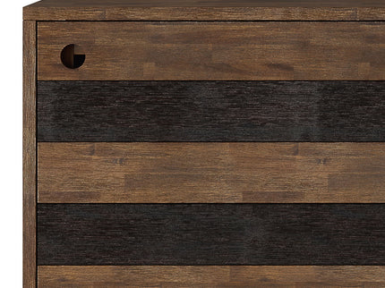 Clarkson - Medium Storage - Rustic Natural Aged Brown