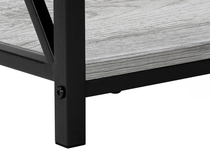 3 Tier Accent Table, Side Marble Look Contemporary & Modern