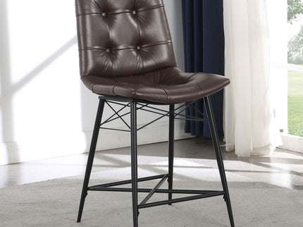 Counter Height Stools & Padded Seat (Set of 2)