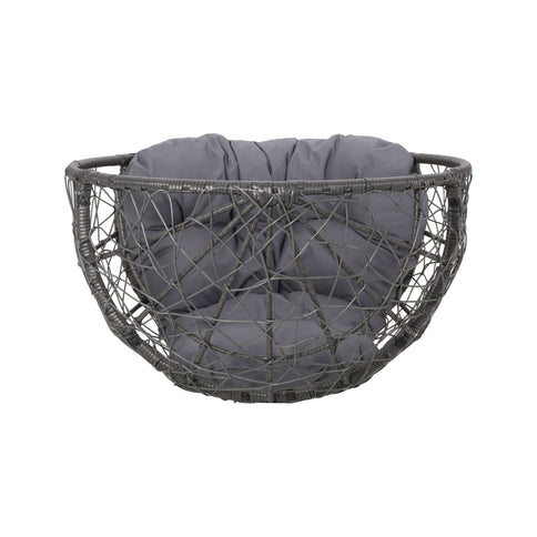 Cosmos - Round Hammered Iron Teardrop Chair
