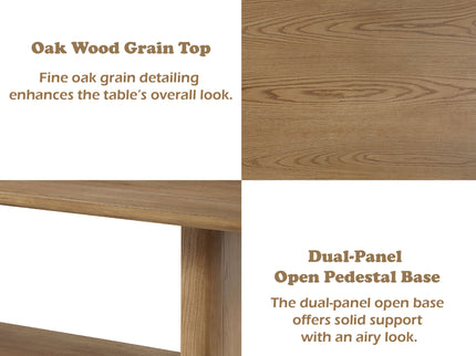 Zoey - Dining Table - Oak