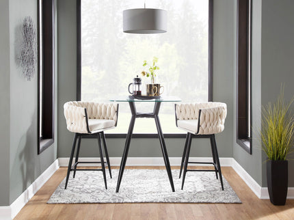 Clara - Mid Century Modern Square Table