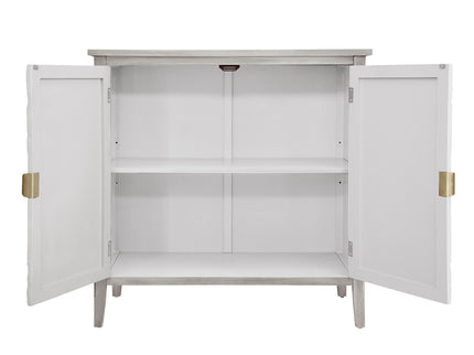 2 Door Cabinet, Suitable For Bedroom - Light Gray