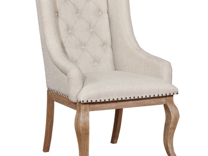 Fremont - Upholstered Dining With Button Tufted (Set of 2) - Brown