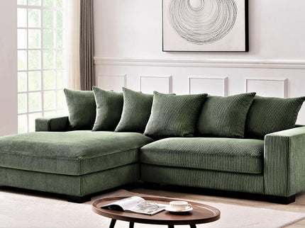 Luxe - Oversized 2 Piece Sectional Couches For Living Room, L Shaped Sofa With Chaise