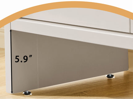 Sideboard Buffet Cabinet With Storage, 2 Doors 3 Drawers