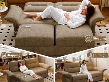 Sofa Bed With Convertible Design, Living Room Furniture