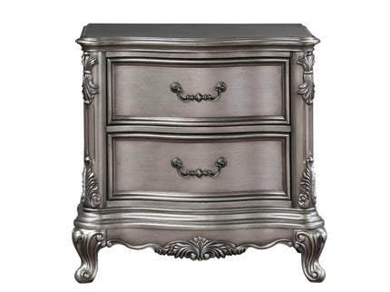 Ariadne - Nightstand - Antique Silver