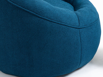 Bedding Bean Bag Sofa Chair High Pressure Foam With Footrest