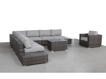 Stylish Entertainment Sectional Set, Outdoor Living