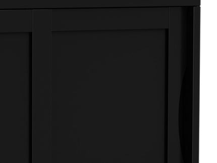 Harper - Low Storage Cabinet - Black