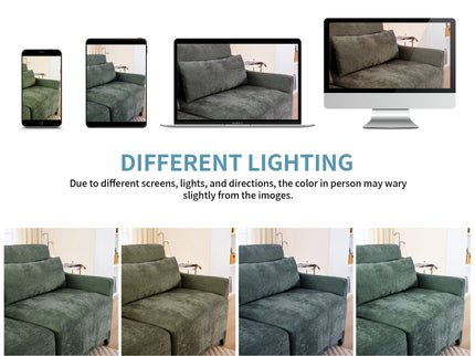 Elegant Sofa With Ergonomic Design And Lumbar Pillows