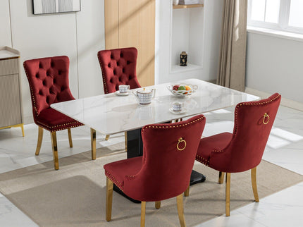 Nikki - Modern, High-End Tufted Dining Chair (Set of 2)
