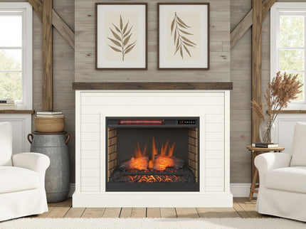 48" Fireplace With Mantel
