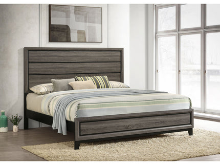 Carina - Eastern King Bed - Oak