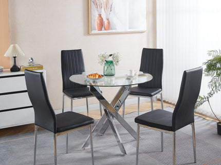 Minimalist Design Dining Chair (Set of 4)