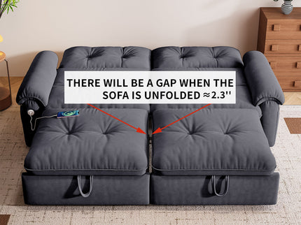 Convertible Cloud Like Sofa Bed