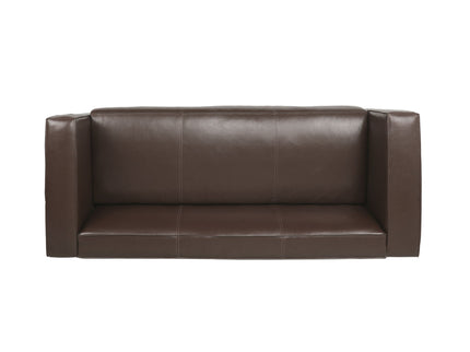 Contemporary 3 Seater Sofa With Tuxedo Design