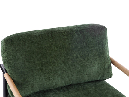 Modern Accent Chair With Cushions, Cozy Seating