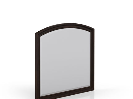 Elegant Design Mirror - Dark Cherry