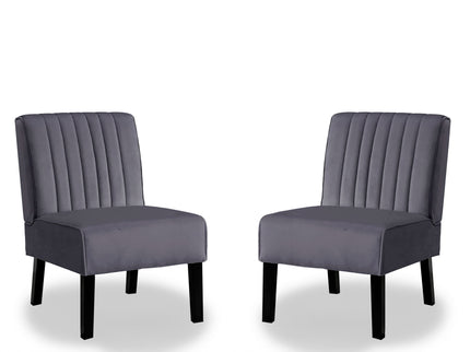 Reese - Mid-Century Modern Accent Chairs With Minimalist Design (Set of 2)