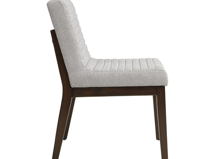 Edwyn - Linen Side Chair (Set of 2) - Gray