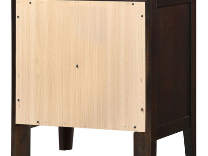 Garrett - 2 Drawer Nightstand - Cappuccino
