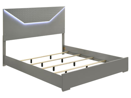 Pierce - Panel Bed LED Headboard