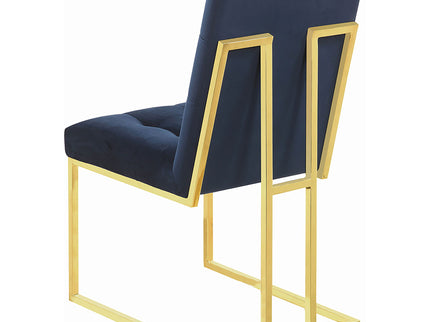 Tufted Back Upholstered Dining Chair (Set of 2)