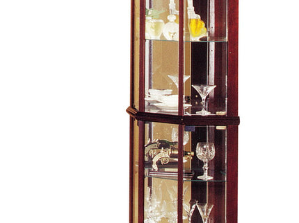 Huxley - Curio Cabinet (Corner) - Cherry